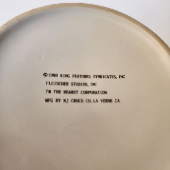 1998 King Features Syndicates Inc Betty Boop Ceramic Coffee Mug - Picture 6 of 6